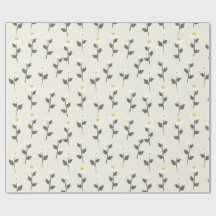 Elegante Aquarell-Kamille-Margerite-Blumen