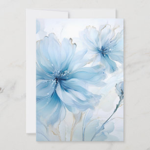 Elegante Aquarelle Blumenkohl Feiertagskarte