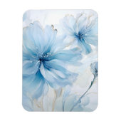 Elegante Aquarelle Blumenkohl Magnet (Vertikal)