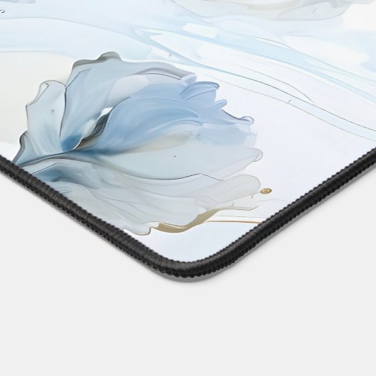 Elegante Aquarelle Blumenkohl Schreibtischunterlage (Ecke)