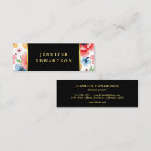 Elegante Aquarellfarben-Blume boho beruflich