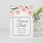 Elegante Aquarellfarben - Einladung (Stehend Vorderseite)