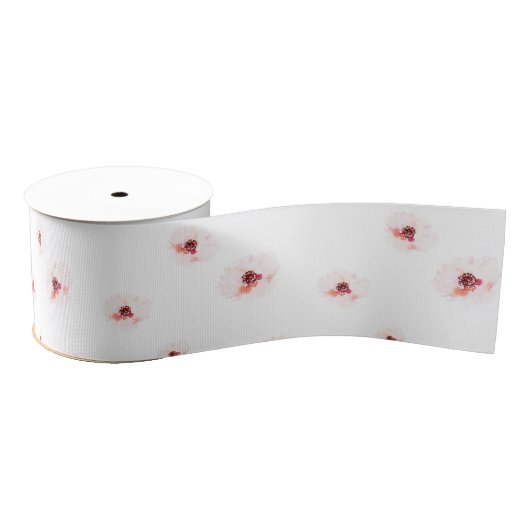 Elegante Aquarellfarben Grosgrain Ribbon Ripsband (Spule)