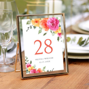 Elegante Aquarellfarben Hellrosa Blume Hochzeit Einladung