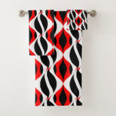 Elegante Aquarellfarben mit blumengeschmückter Opt Badhandtuch Set (Insitu)