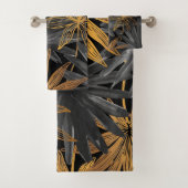 Elegante Aquarellfarben mit blumengeschmückter Opt Badhandtuch Set (Insitu)