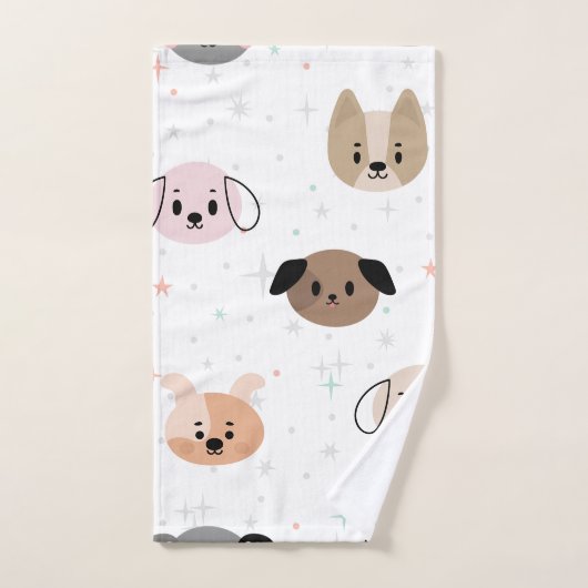 Elegante Aquarellfarben mit blumengeschmückter Opt Badhandtuch Set (Handtuch)