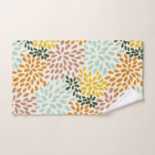 Elegante Aquarellfarben mit blumengeschmückter Opt Badhandtuch Set (Handtuch)