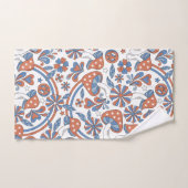 Elegante Aquarellfarben mit blumengeschmückter Opt Badhandtuch Set (Handtuch)