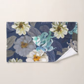 Elegante Aquarellfarben mit blumengeschmückter Opt Badhandtuch Set (Handtuch)