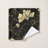 Elegante Aquarellfarben mit blumengeschmückter Opt Badhandtuch Set (Waschlappen)