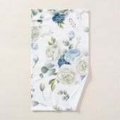 Elegante Aquarellfarben mit blumengeschmückter Opt Badhandtuch Set (Handtuch)