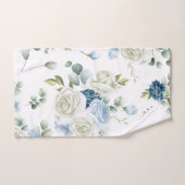 Elegante Aquarellfarben mit blumengeschmückter Opt Badhandtuch Set (Handtuch)