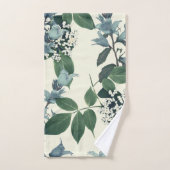 Elegante Aquarellfarben mit blumengeschmückter Opt Badhandtuch Set (Handtuch)