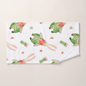 Elegante Aquarellfarben mit blumengeschmückter Opt Badhandtuch Set (Handtuch)