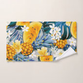 Elegante Aquarellfarben mit blumengeschmückter Opt Badhandtuch Set (Handtuch)