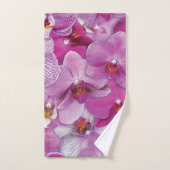 Elegante Aquarellfarben mit blumengeschmückter Opt Badhandtuch Set (Handtuch)