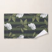 Elegante Aquarellfarben mit blumengeschmückter Opt Badhandtuch Set (Handtuch)