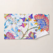 Elegante Aquarellfarben mit blumengeschmückter Opt Badhandtuch Set (Handtuch)