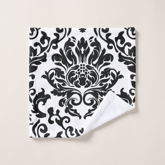 Elegante Aquarellfarben mit blumengeschmückter Opt Badhandtuch Set (Waschlappen)