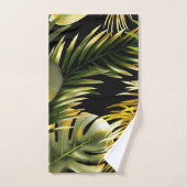 Elegante Aquarellfarben mit blumengeschmückter Opt Badhandtuch Set (Handtuch)