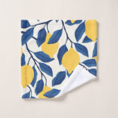 Elegante Aquarellfarben mit blumengeschmückter Opt Badhandtuch Set (Waschlappen)