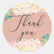 Elegante Aquarellfarben Rosa Blütenhochzeit Vielen