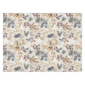 Elegante Aquarellfarben Rot, Gold, Grün, Lila Tischdecke (Vorderseite (Horizontal))