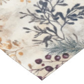 Elegante Aquarellfarben Rot, Gold, Grün, Lila Tischdecke (Schrägansicht)