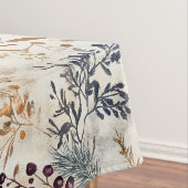 Elegante Aquarellfarben Rot, Gold, Grün, Lila Tischdecke (Beispiel)