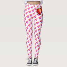 Elegante Aquarellfedern Custom Leggings