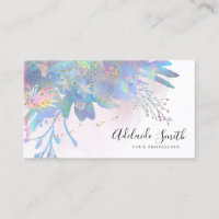 elegante Aquarellkarte