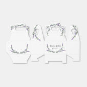 Elegante Aquarelllavendelpflanzen botanisch Geschenkschachtel (Ungefaltet)