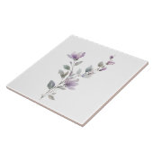 Elegante Aquarellmalerei Fliese (Seite)