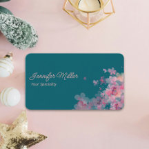 Elegante Aquarellpastellfarben dunkelblau