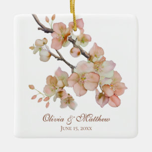 Elegante Aquarellpfeifen Keramikornament