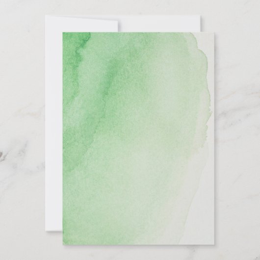 Elegante Aquarelltraktoren Pumpkins Kinderdusche Einladung (Rückseite)