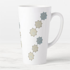 Elegante Arabesque Tile Pattern Tasse" Milchtasse