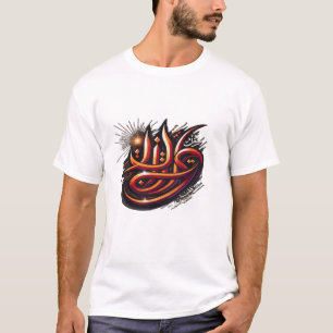 Elegante arabische Kalligraphie-Kunstwerke - Moder T-Shirt