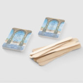 Elegante Arches of Italy Romantic Lake Como Weddin Fächer (Non-assembled)