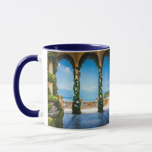 Elegante Arches of Italy Veranda Lake Como Tasse (Links)