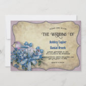 Elegante Art Deco Einladung (Vorderseite)