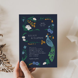 Elegante Art Deco Einladung