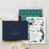 Elegante Art Deco Einladung