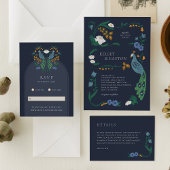 Elegante Art Deco Einladung