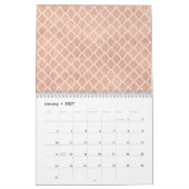 Elegante Art Deco Kalender (Jan 2027)