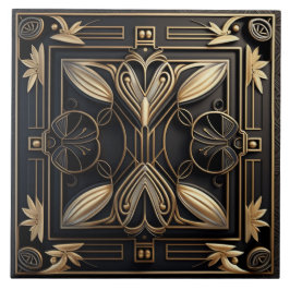 Elegante Art Deco Keramik Tiles Fliese