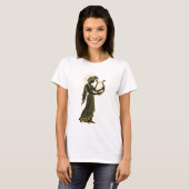 Elegante Art Deco Panther - Power und Grace T-Shirt (Vorne ganz)