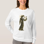 Elegante Art Deco Panther - Power und Grace T-Shirt (Vorderseite)