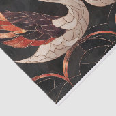 Elegante Art Deco Seidenpapier (Ausschnitt)